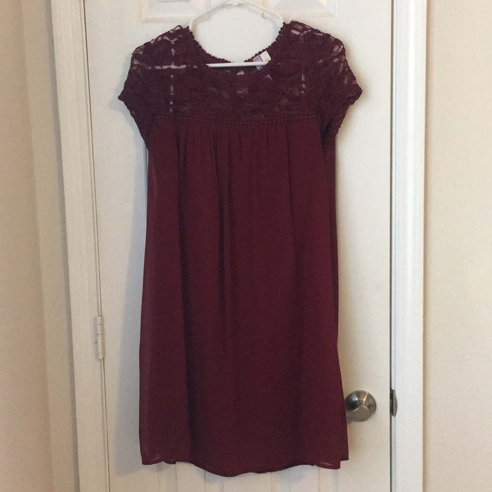 Red Lace Dress
